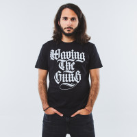 Waving the Guns - Kalligraphie Unisex Shirt black-white L