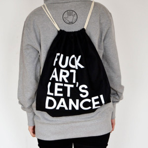 Fuck Art, Lets Dance! - FALD Gym Bag