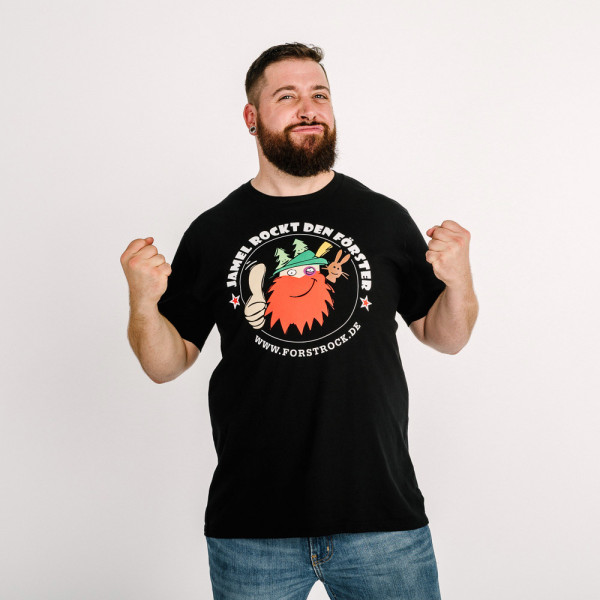 Forstrock - Festival Unisex Shirt schwarz-multi