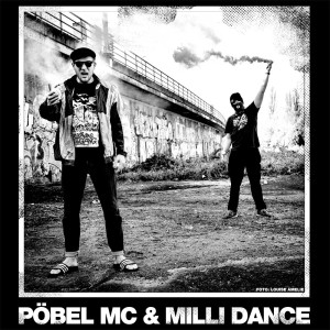 P&ouml;bel MC &amp; Milli Dance - Soli-Inkasso Unisex Shirt schwarz-wei&szlig; S