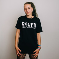 Egotronic - Raven gegen Deutschland Unisex Shirt schwarz-wei&szlig; L