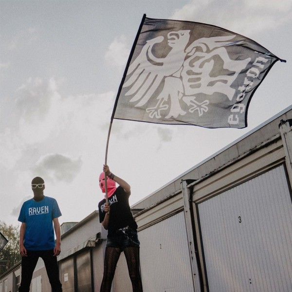 Egotronic - Fette Henne Stabflagge