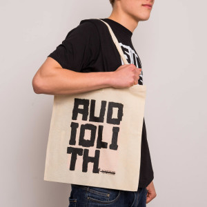 Audiolith - Blockrolle Bag schwarz-gelb