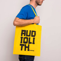 Audiolith - Blockrolle Bag schwarz-gelb