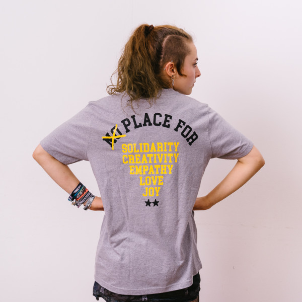 Audiolith - Solidarity light grey Unisex Shirt