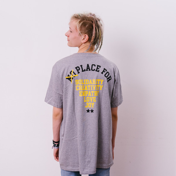 Audiolith - Solidarity light grey Unisex Shirt