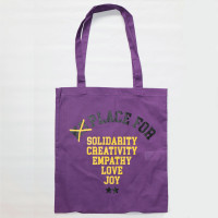 Audiolith - Solidarity Bag lilac-black