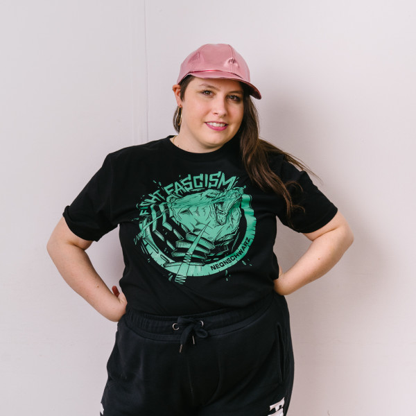 Neonschwarz - Grizzly mint Unisex Shirt