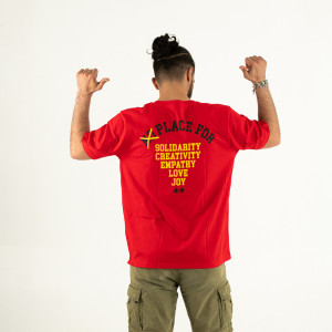 Audiolith - Solidarity red Unisex Shirt