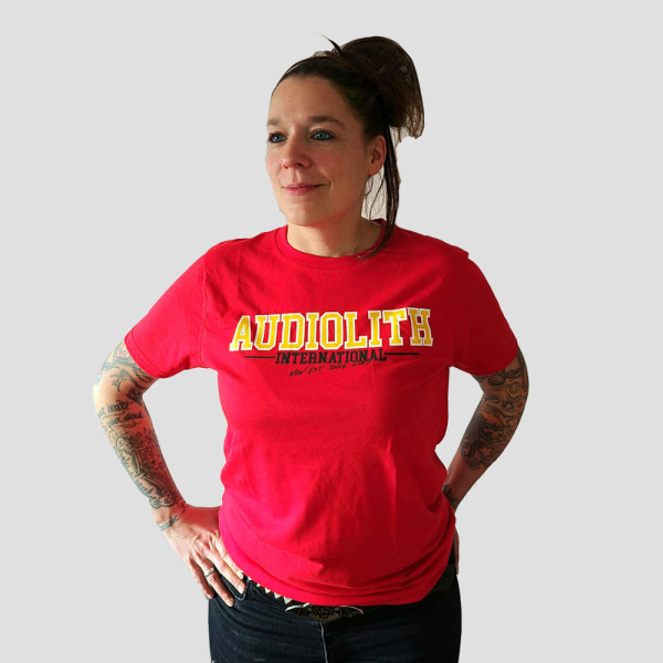Audiolith - Solidarity red Unisex Shirt XL
