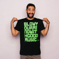 Audiolith - Blow Your Mind Unisex Shirt black-lightgreen 3XL