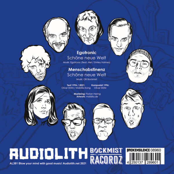 Menschabstinenz / Egotronic - Schöne neue Welt Vinyl 7
