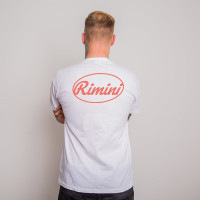 Dina Summer - Rimini Unisex Shirt weiß-peachy
