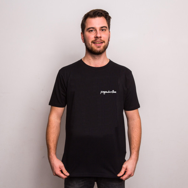 pogendroblem - Arbeit Unisex Shirt black-white XS
