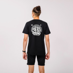 pogendroblem - Arbeit Unisex Shirt black-white XS