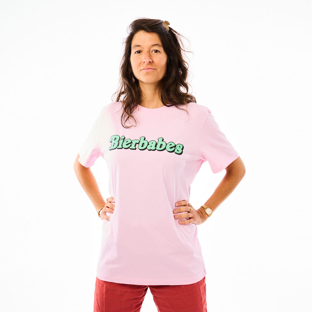 Bierbabes - Unisex Shirt Rosa box