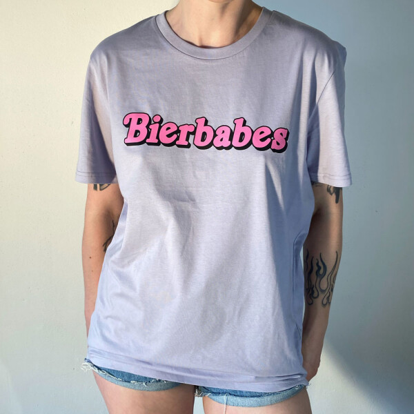 Bierbabes - Unisex Shirt Lavendel L