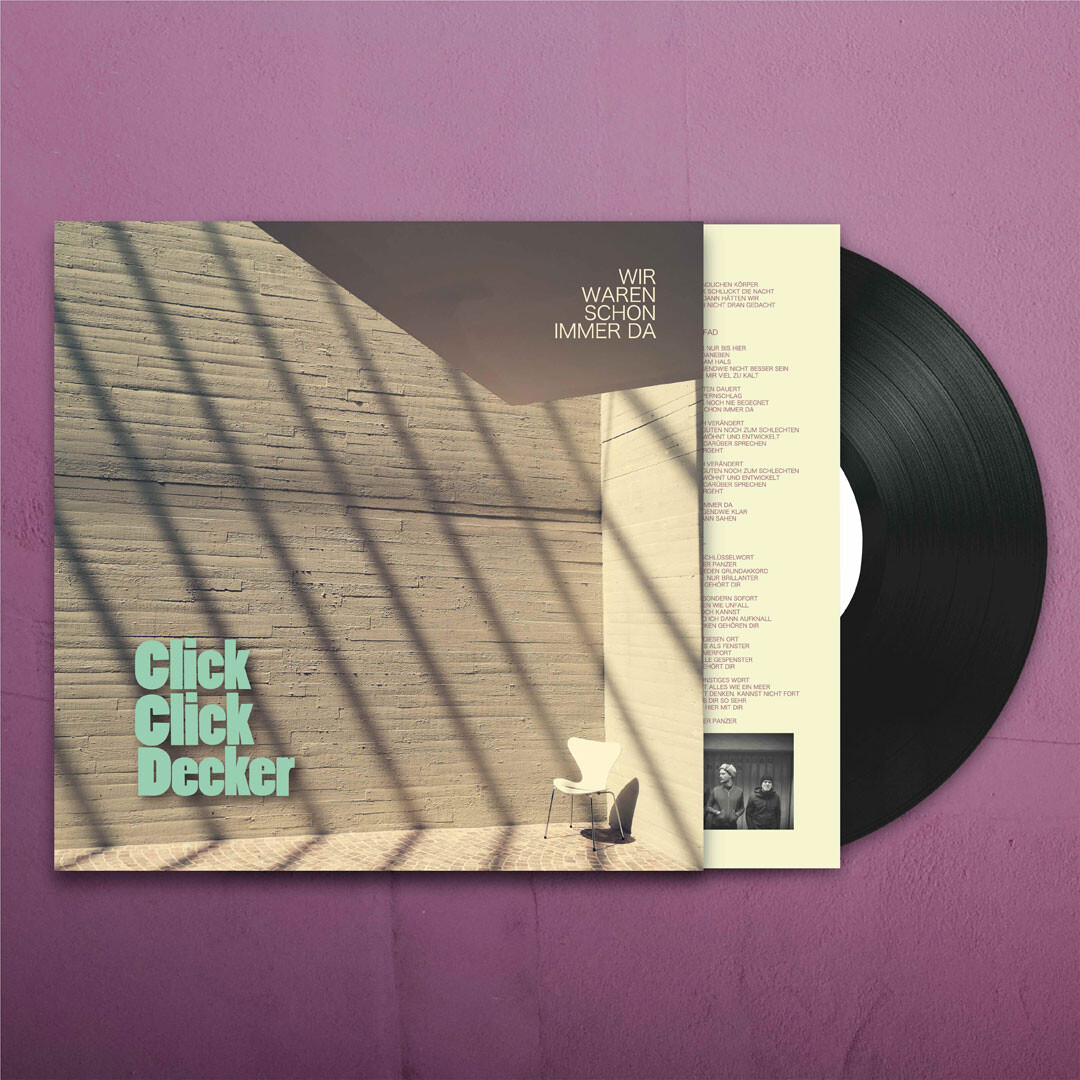 ClickClickDecker - Wir waren schon immer da Vinyl LP...
