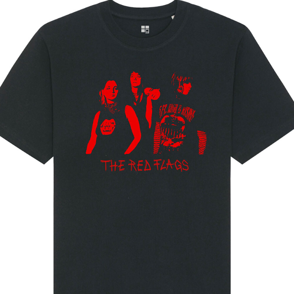 The Red Flags - Unisex Shirt schwarz-rot