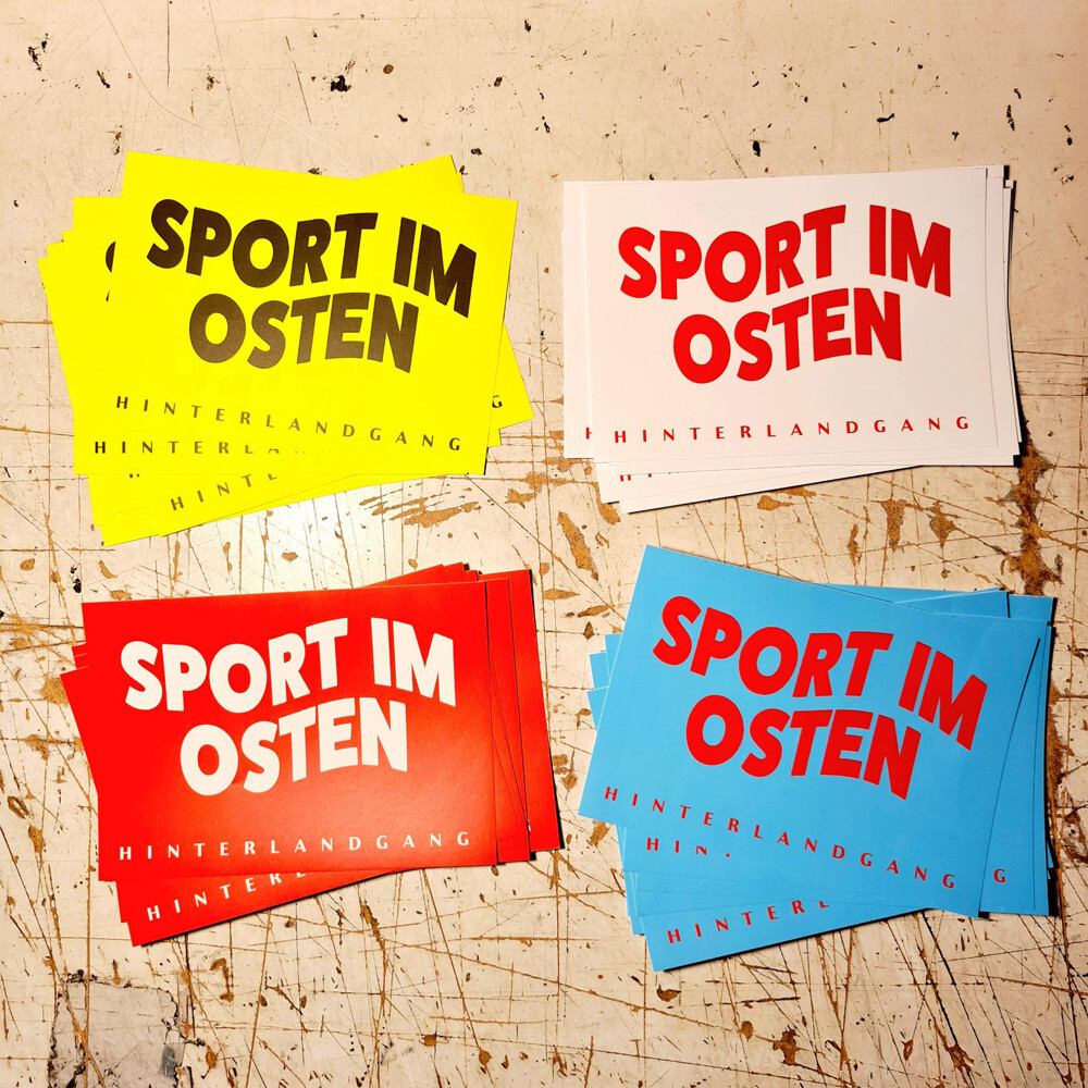 Hinterlandgang - Sport im Osten Stickerbundle