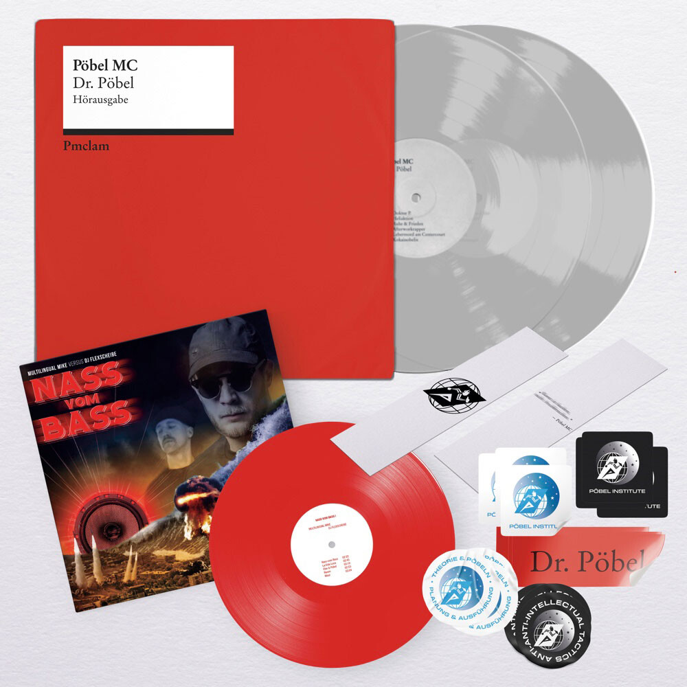 Pöbel MC - Dr. Pöbel 12" Vinyl Bundle 2xLP+10