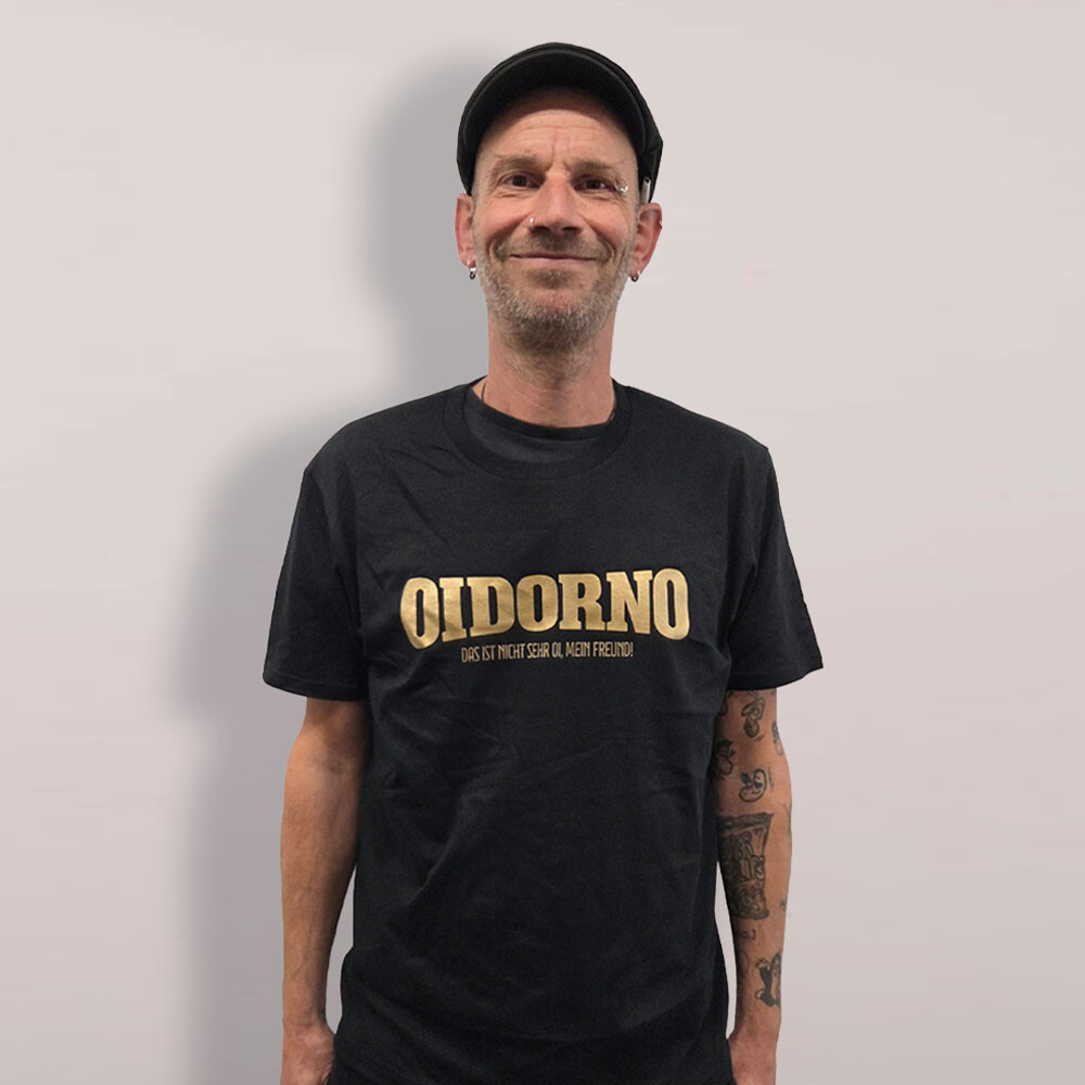 Oidorno - Oi!-Freund Unisex Shirt schwar box