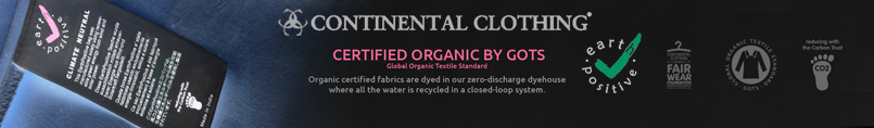 Continental Clothing Earth Positive Certificate